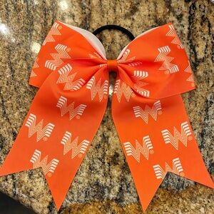 Whataburger Orange Hair Bow